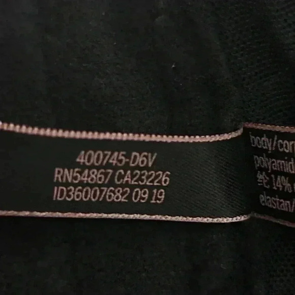 Victoria's Secret Triangle Cup Black Lace Bralette - L - Picture 7 of 8